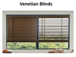 venetian blinds