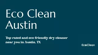eco clean austin