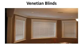 venetian blinds