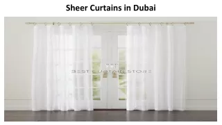 sheer curtain in dubai bestcurtainstore