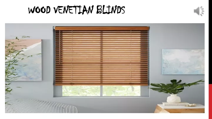 wood venetian blinds