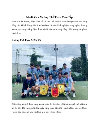 makan x ng th thao cao c p