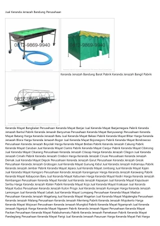 jual keranda jenazah bandung perusahaan