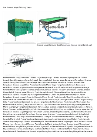 jual keranda mayat bandung harga
