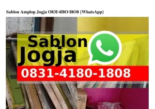 sablon amplop jogja o83i 4i8o i8o8 whatsapp