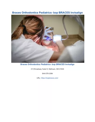 braces orthodontics pediatrics bop braces