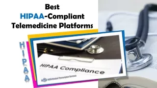 Best HIPAA-Compliant Telemedicine Platforms