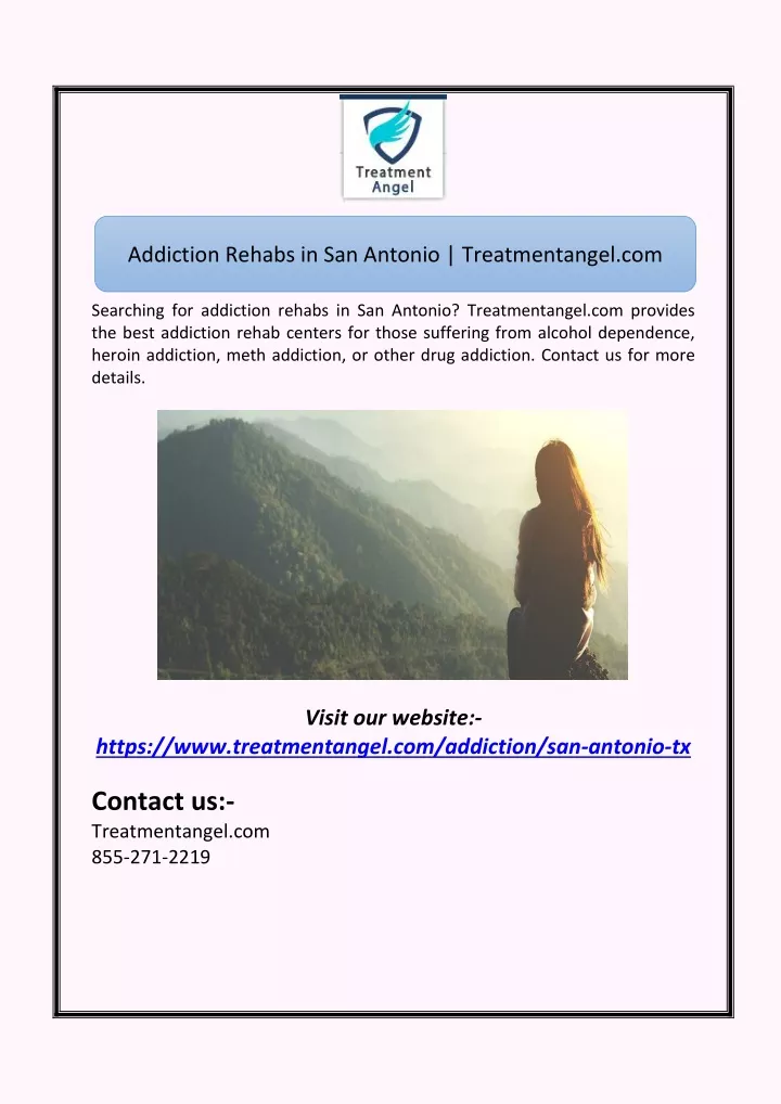 addiction rehabs in san antonio treatmentangel com