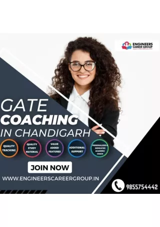 Top GATE Coaching In Chandigarh Engineers Career Group