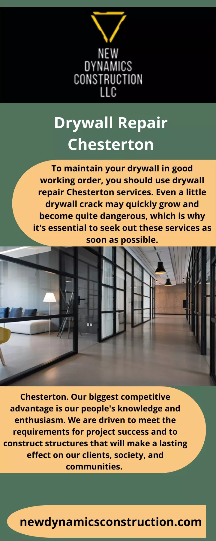 drywall repair chesterton