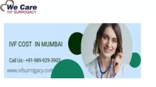 Which is the No. 1 IVF in Mumbai with the best cost & high success rate 2022?