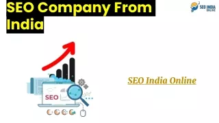 SEO Company from India