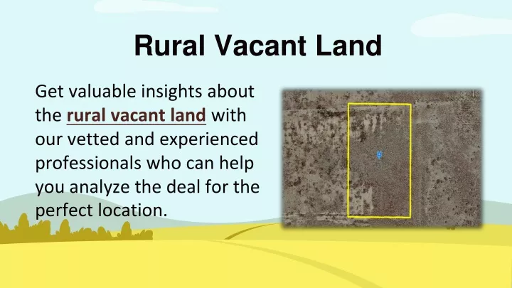 rural vacant land