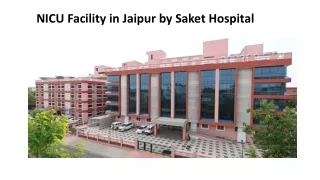 Best NICU facility in jaipur