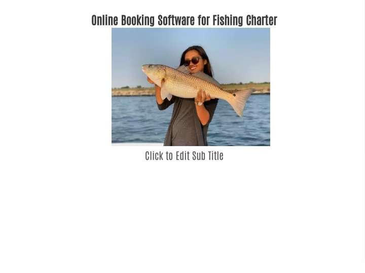 online booking software for fishing charter