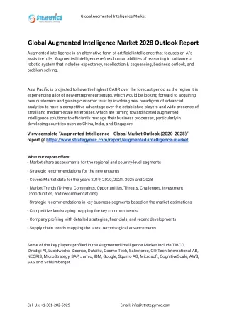 global augmented intelligence market