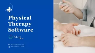 physical therapy s o f t w a r e