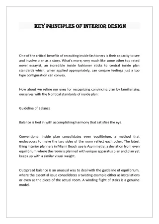 Key Principles of Interior Design-1