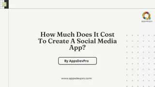 how much does it cost to create a social media app