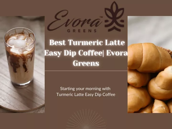 starting your morning with turmeric latte easy