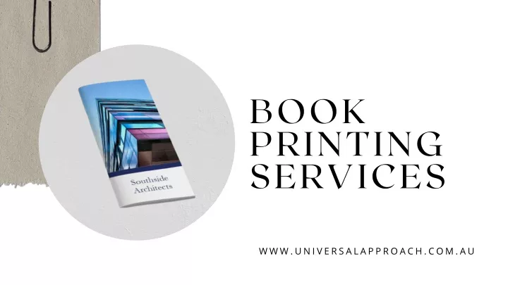 book printing services