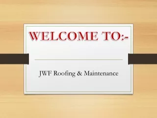 welcome to
