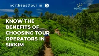 Know the Benefits of Choosing Tour Operators in Sikkim