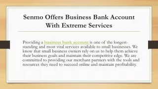 Be Incharge Of Your Finance Needs With Business Banking
