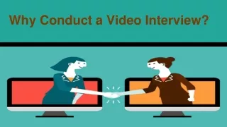 Why Conduct Video Job Interview