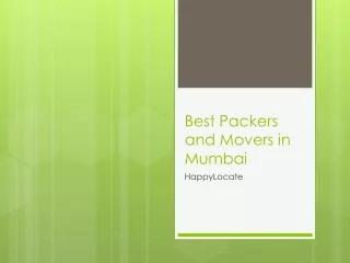best packers and movers in mumbai