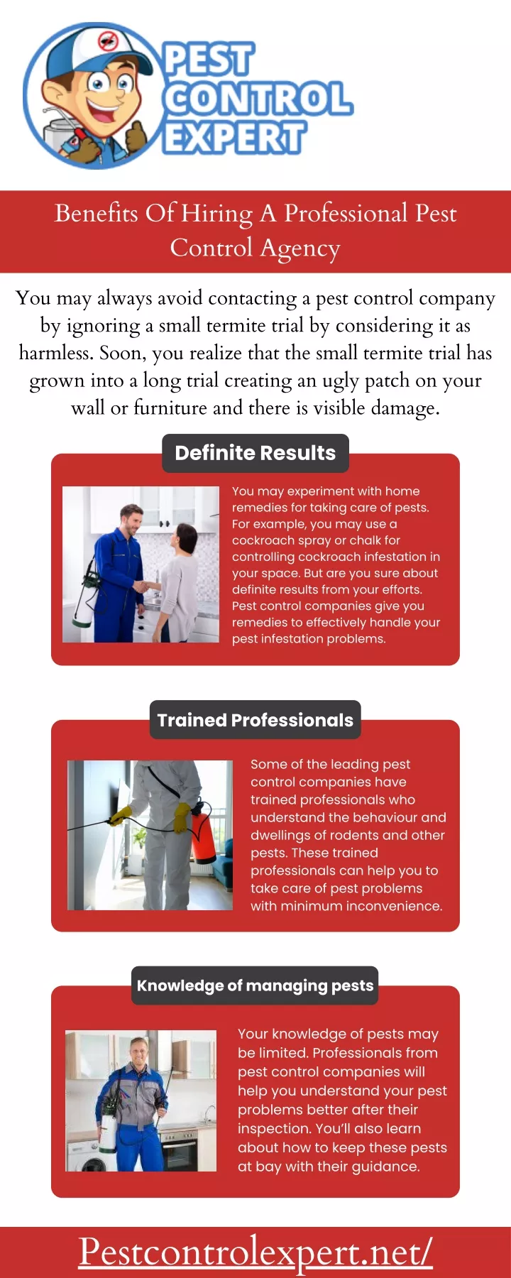 benefits of hiring a professional pest control