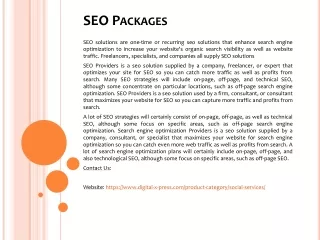 seo packages