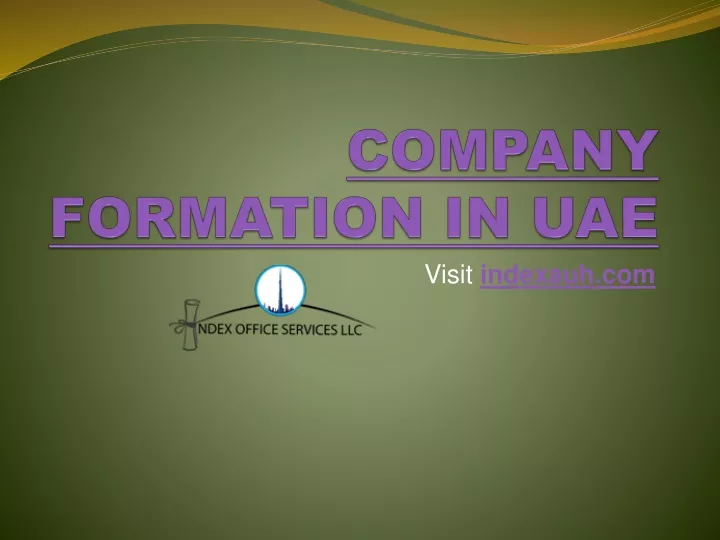 company formation in uae