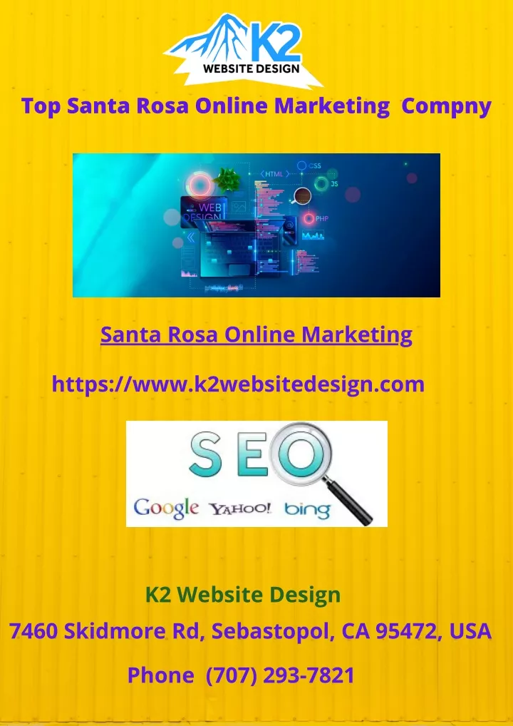 top santa rosa online marketing compny