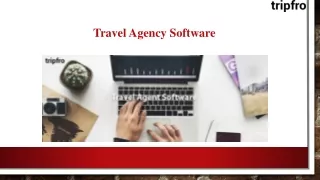 travel agency software
