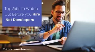 Top Skills To Watch Out Before You Hire .Net Developers
