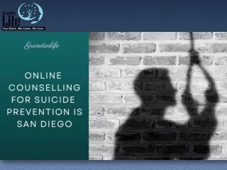 Online Counselling For Suicide Prevention In San Diego