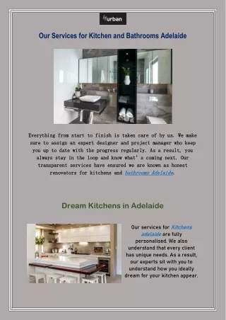 Dream Kitchens In Adelaide
