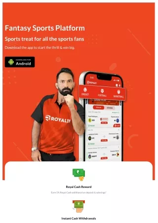Online Fantasy Cricket App _ Win Real Cash Daily - Royal11
