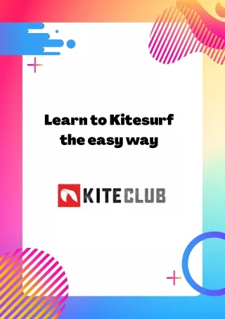 How to learn to Kitesurf the easy way?
