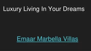 luxury living in your dreams