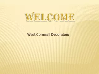 west cornwall decorators