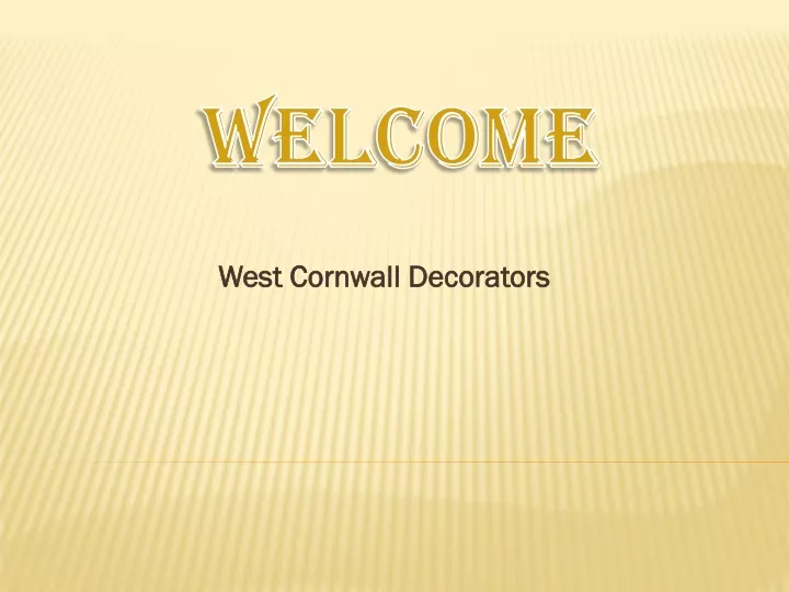 west cornwall decorators