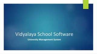 vidyalaya school software