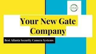 Best Atlanta Security Camera Systems