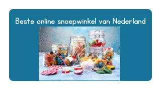 Beste online snoepwinkel van Nederland