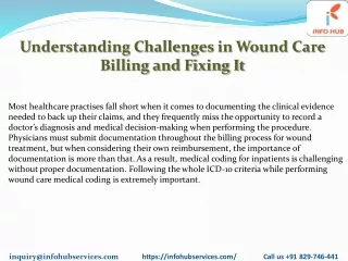 understanding challenges in wound care billing