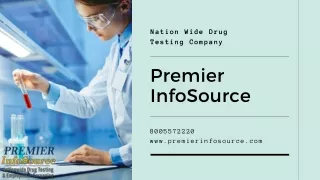 Nation Wide Drug Testing Services