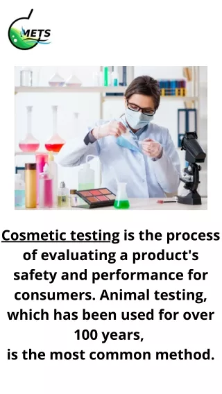 Cosmetic Testing