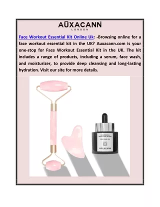 face workout essential kit online uk browsing